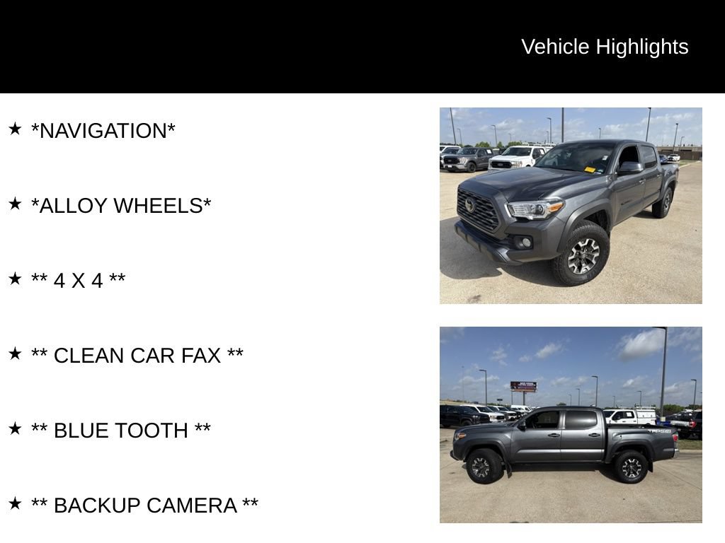 Used 2022 Toyota Tacoma TRD Off-Road AWD/4WD image 4