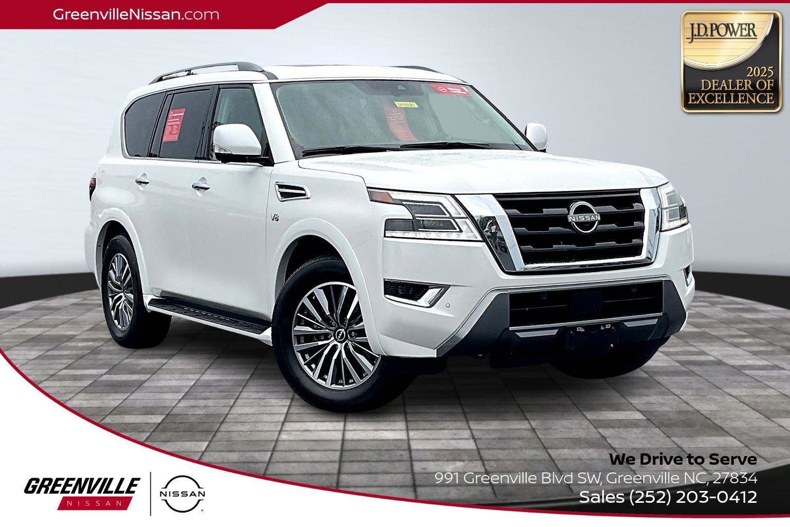 Certified 2022 Nissan Armada SL w/ Captain's Chairs Package