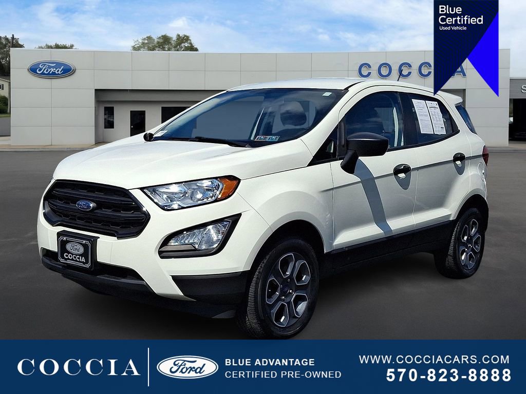 Certified 2022 Ford EcoSport S video 1