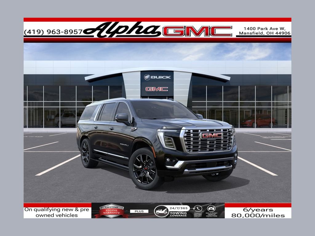 New 2026 GMC Yukon XL Denali w/ Sun & Power Step Package AWD/4WD image 1