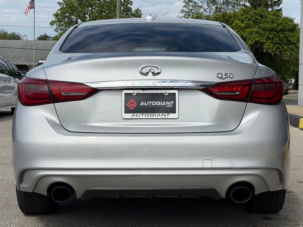 Used 2018 INFINITI Q50 Luxe w/ Essential Package (3.0T Luxe) RWD image 9