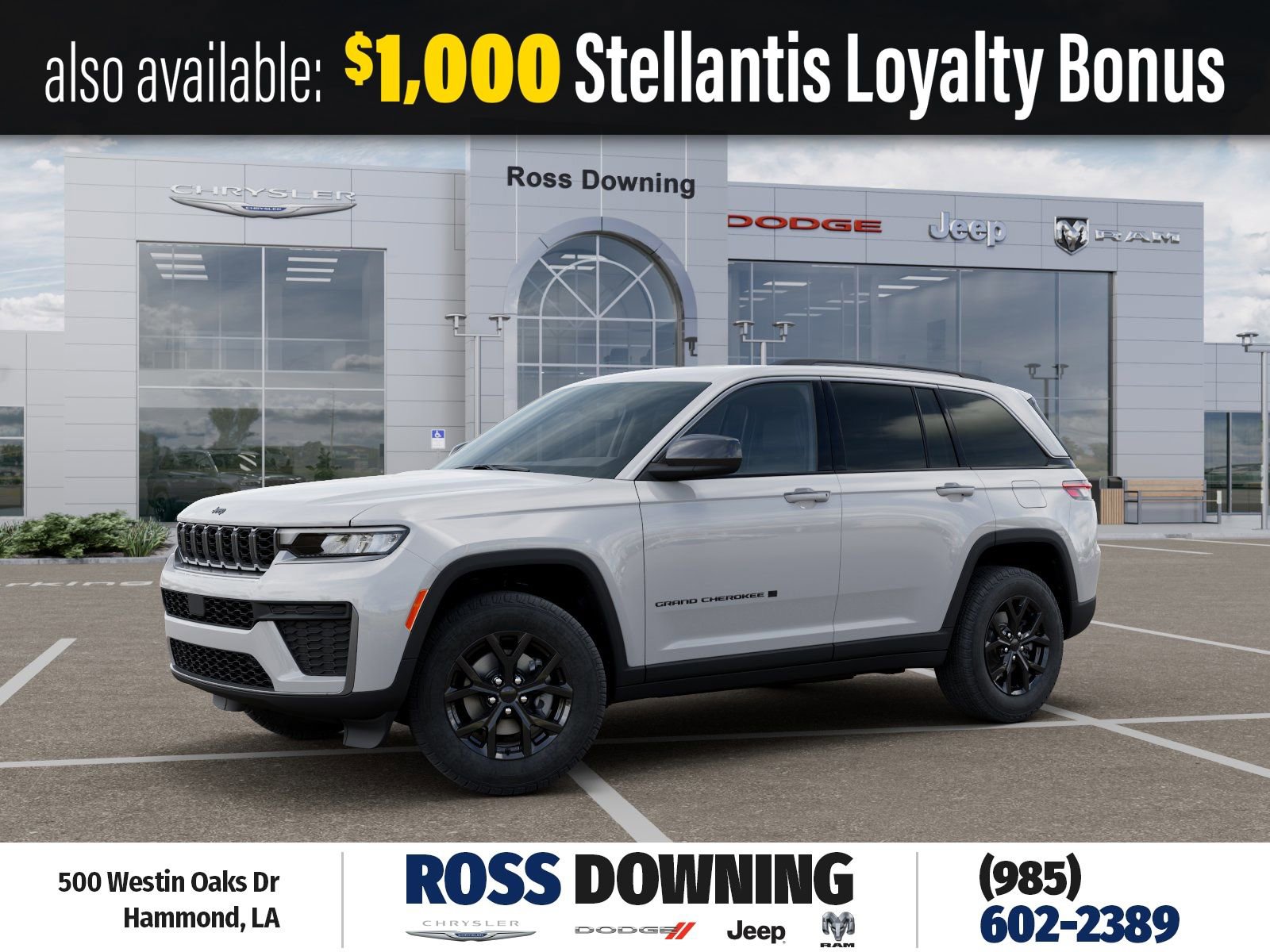 New 2026 Jeep Grand Cherokee Altitude RWD image 1