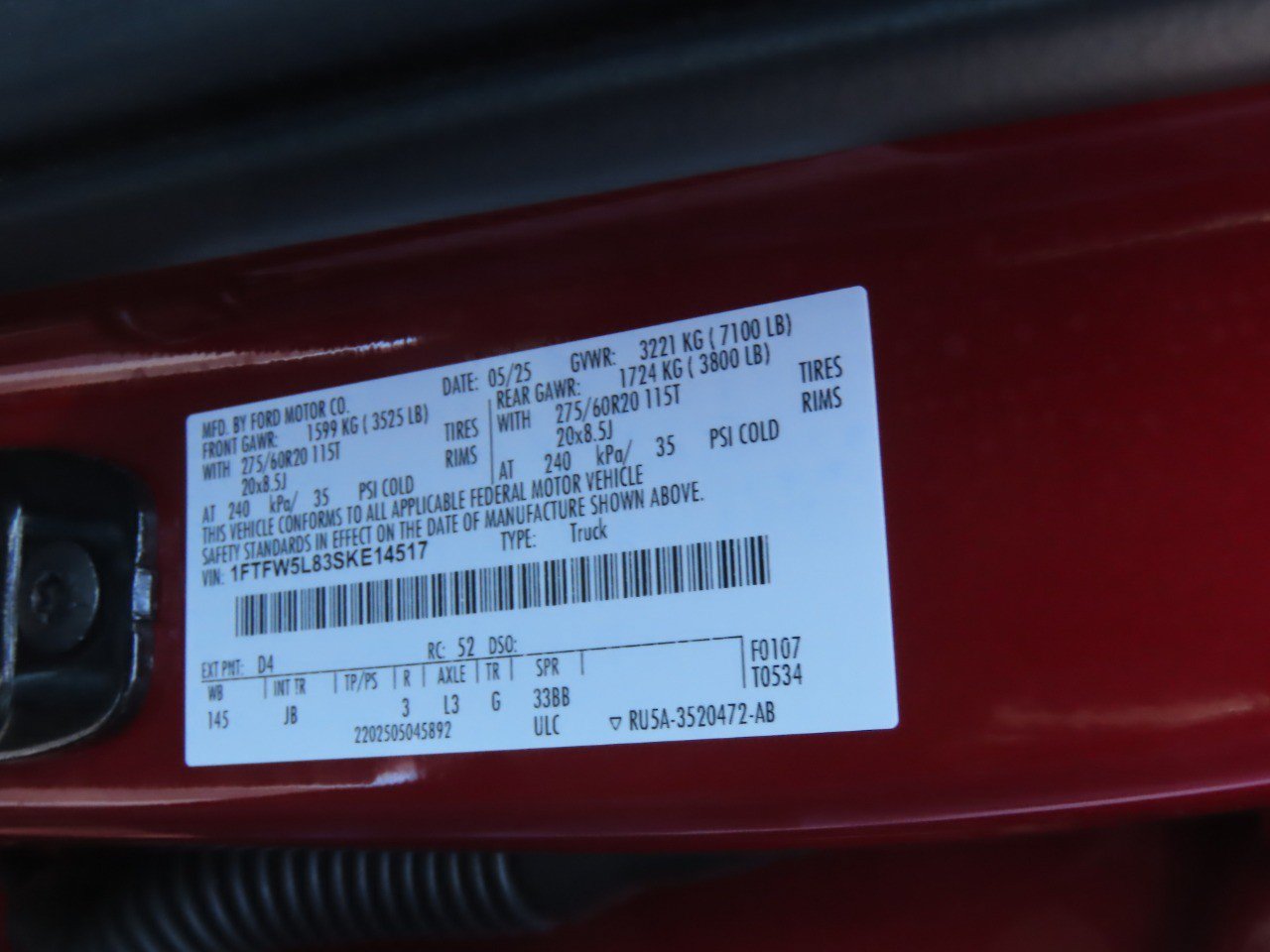 Certified 2025 Ford F150 Lariat w/ Equipment Group 501A Mid AWD/4WD image 30