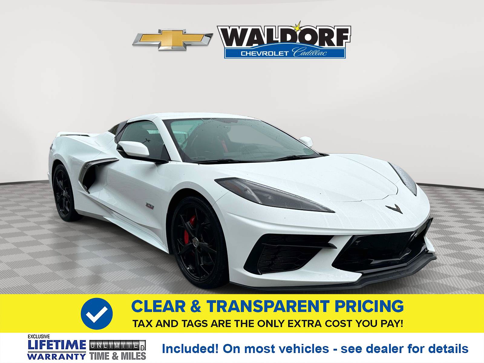 Used 2023 Chevrolet Corvette Stingray Premium Conv w/ Z51 Performance Package