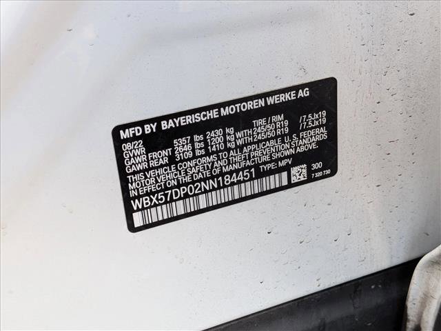 Certified 2022 BMW X3 xDrive30i w/ Convenience Package w/ZPA image 15