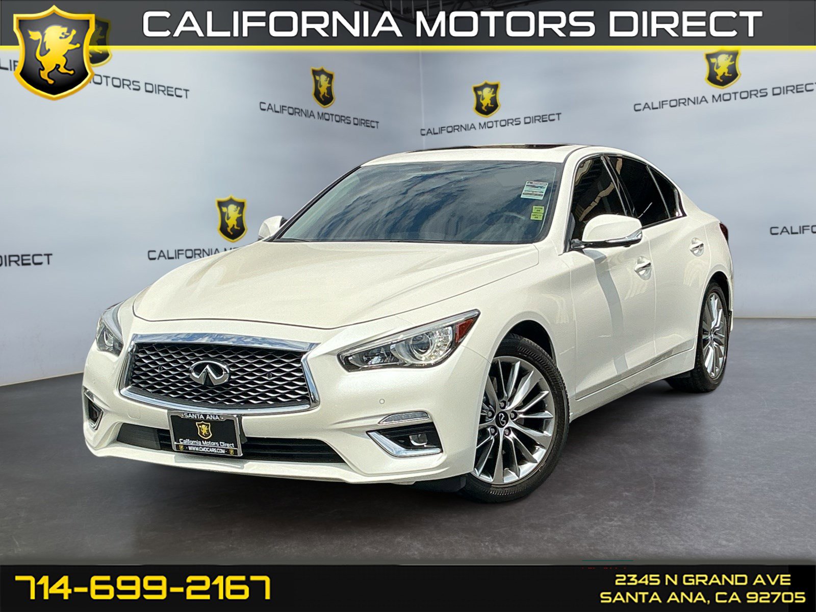Used 2022 INFINITI Q50 Luxe w/ Cargo Package