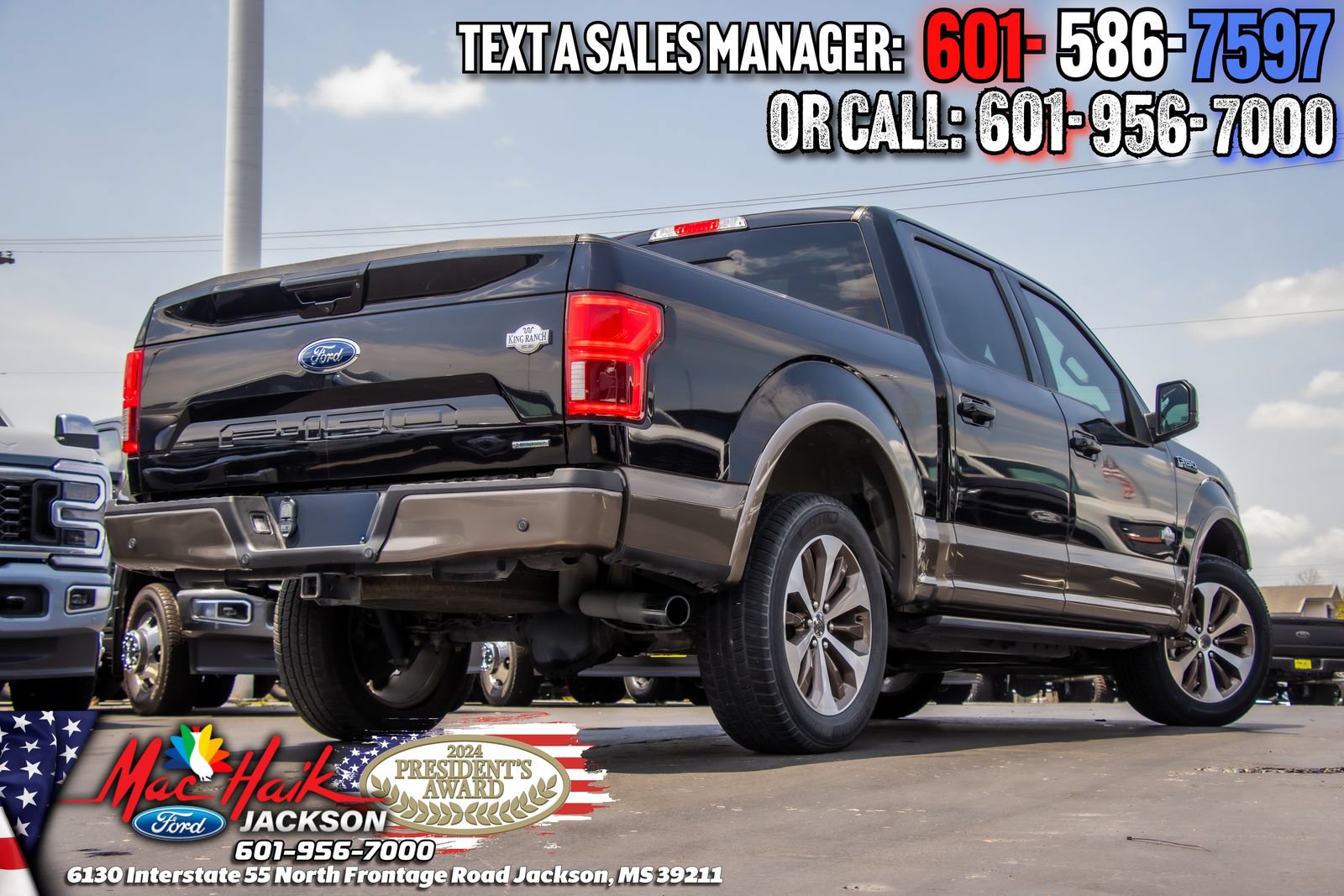 Certified 2020 Ford F150 King Ranch w/ Equipment Group 601A Luxury AWD/4WD image 7