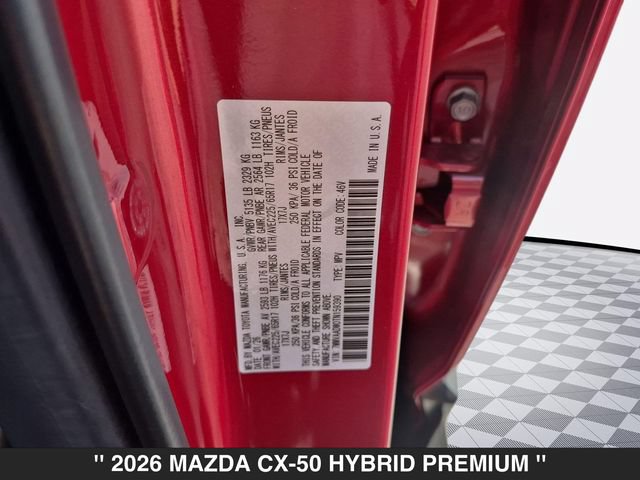 Used 2026 MAZDA CX-50 AWD 2.5 Hybrid w/ Premium Pkg image 38