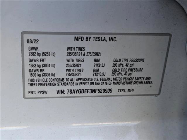 Used 2022 Tesla Model Y Performance image 26