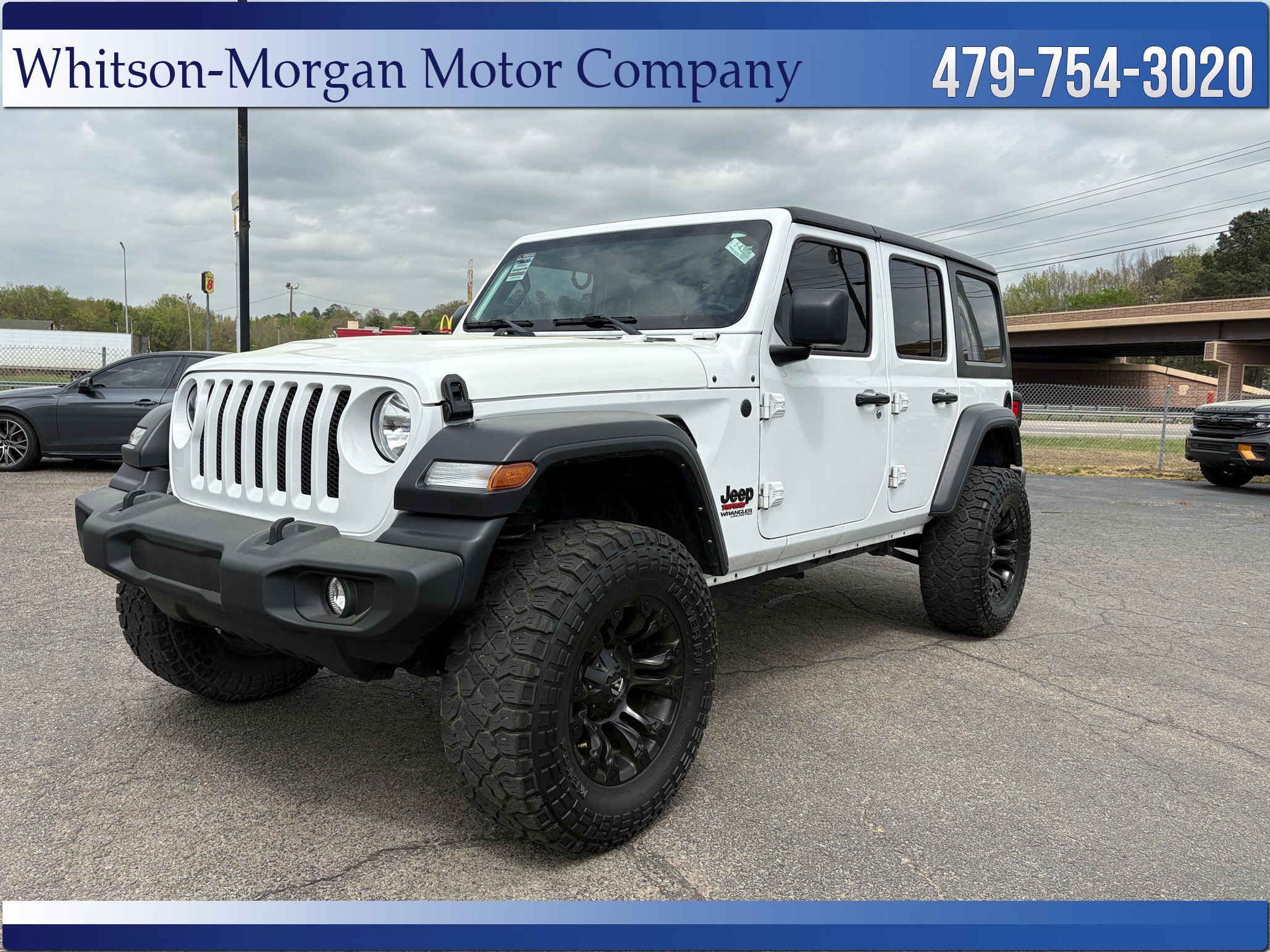 Used 2022 Jeep Wrangler Unlimited Sport image 1