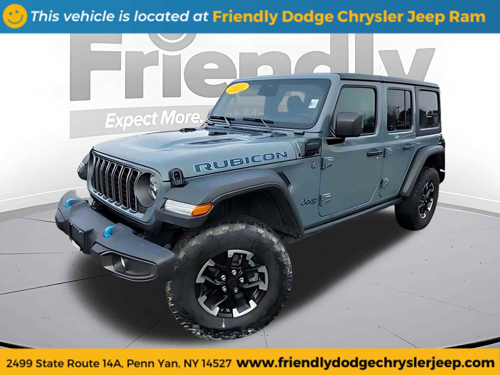 Used 2025 Jeep Wrangler Unlimited Rubicon 4xe w/ Safety Group image 1