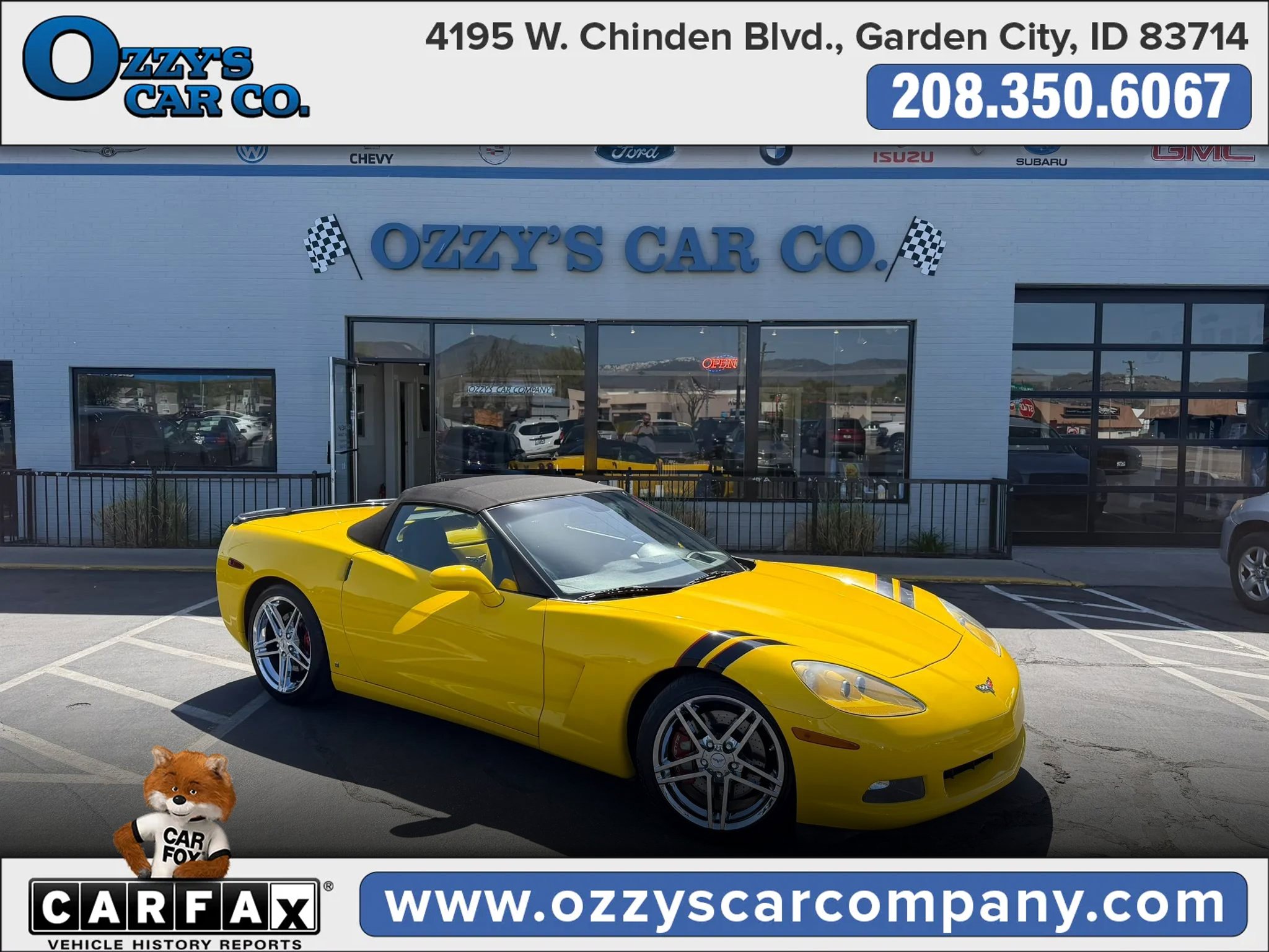 Used 2007 Chevrolet Corvette Convertible w/ Preferred Equipment Group RWD image 1
