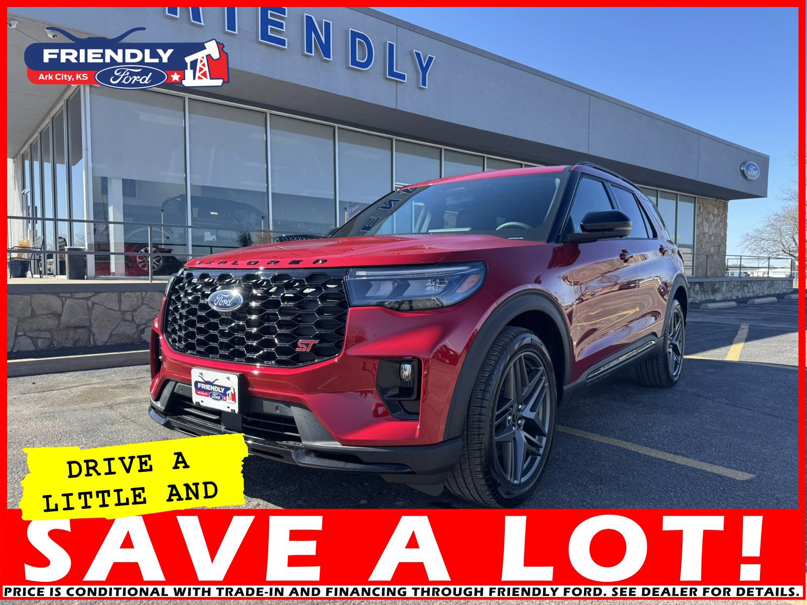 New 2025 Ford Explorer ST w/ Sun And Sound Package