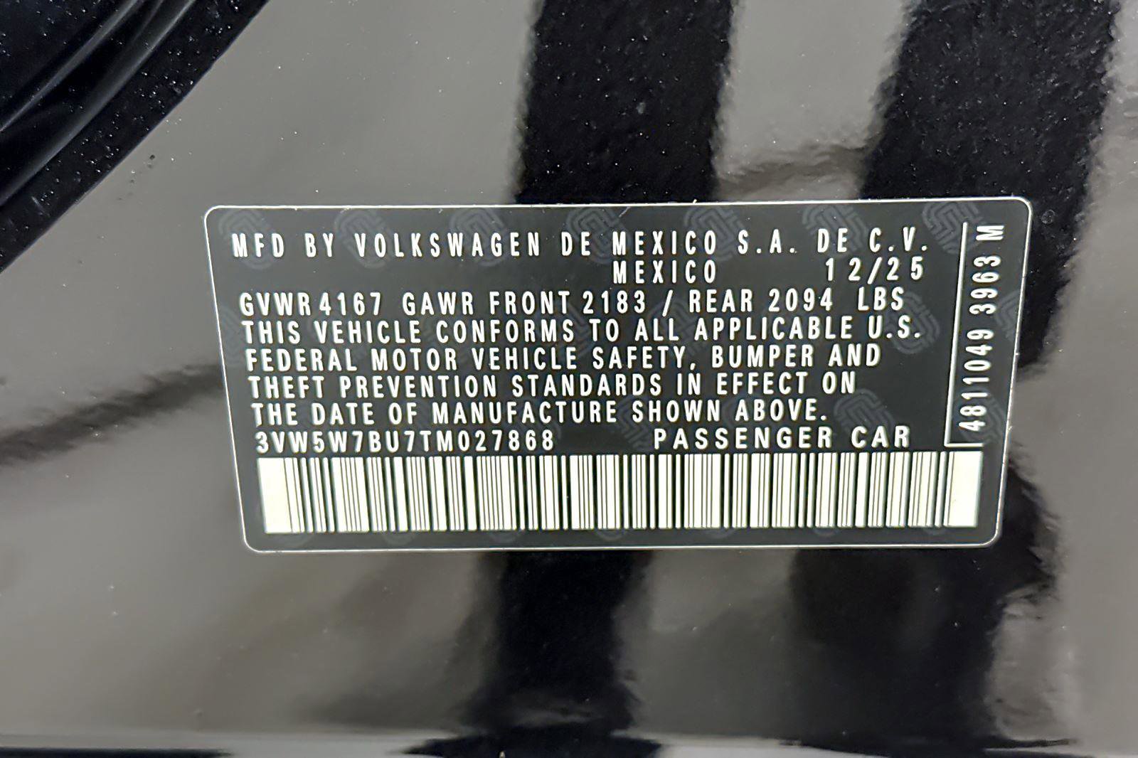 New 2026 Volkswagen Jetta S image 23