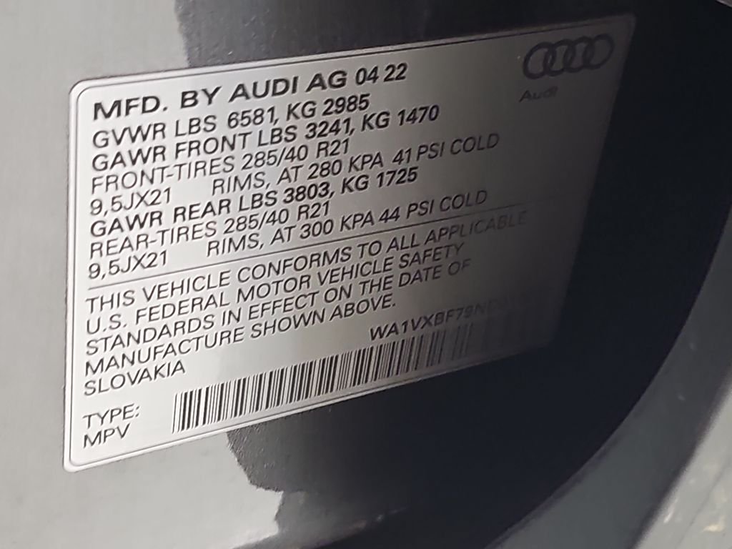 Used 2022 Audi Q7 3.0T Prestige w/ Prestige Package AWD/4WD image 37