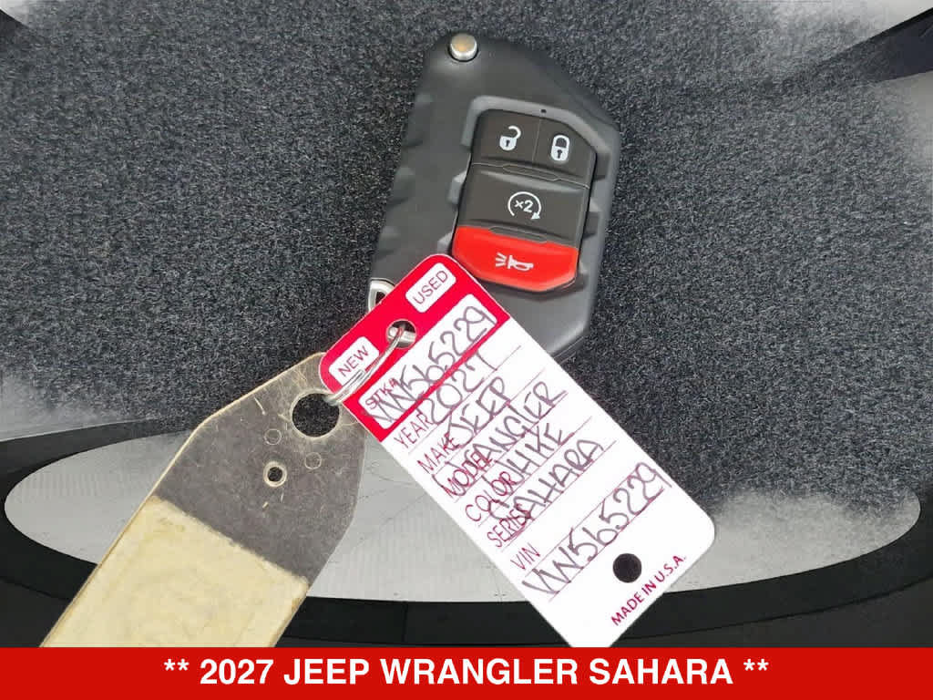 New 2027 Jeep Wrangler Unlimited Sahara AWD/4WD image 34