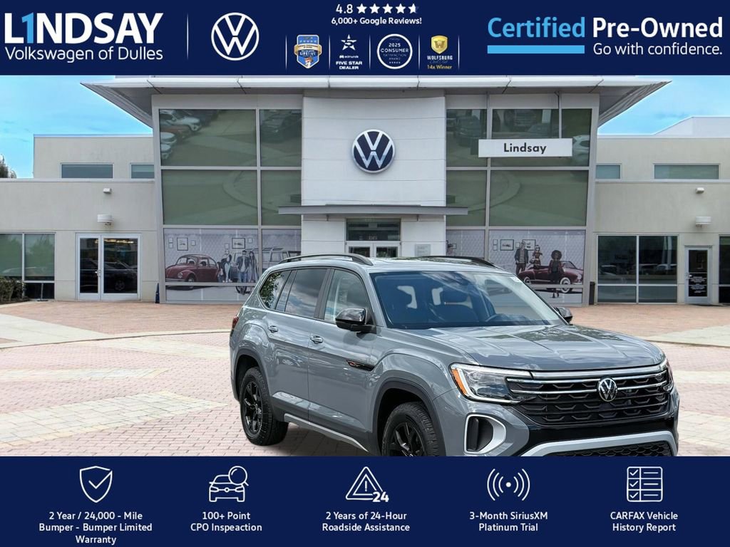 Certified 2024 Volkswagen Atlas Peak Edition SEL