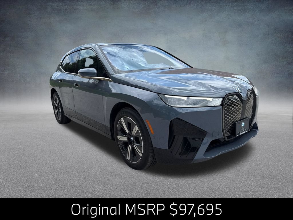 Certified 2024 BMW iX xDrive50 w/ Premium Package AWD/4WD image 9