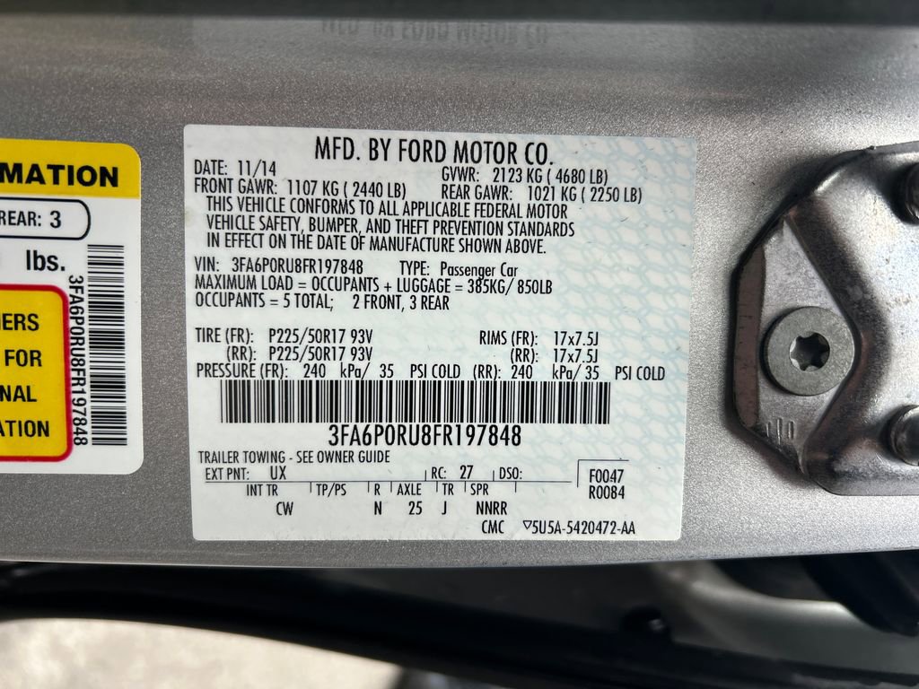 Used 2015 Ford Fusion Titanium image 31