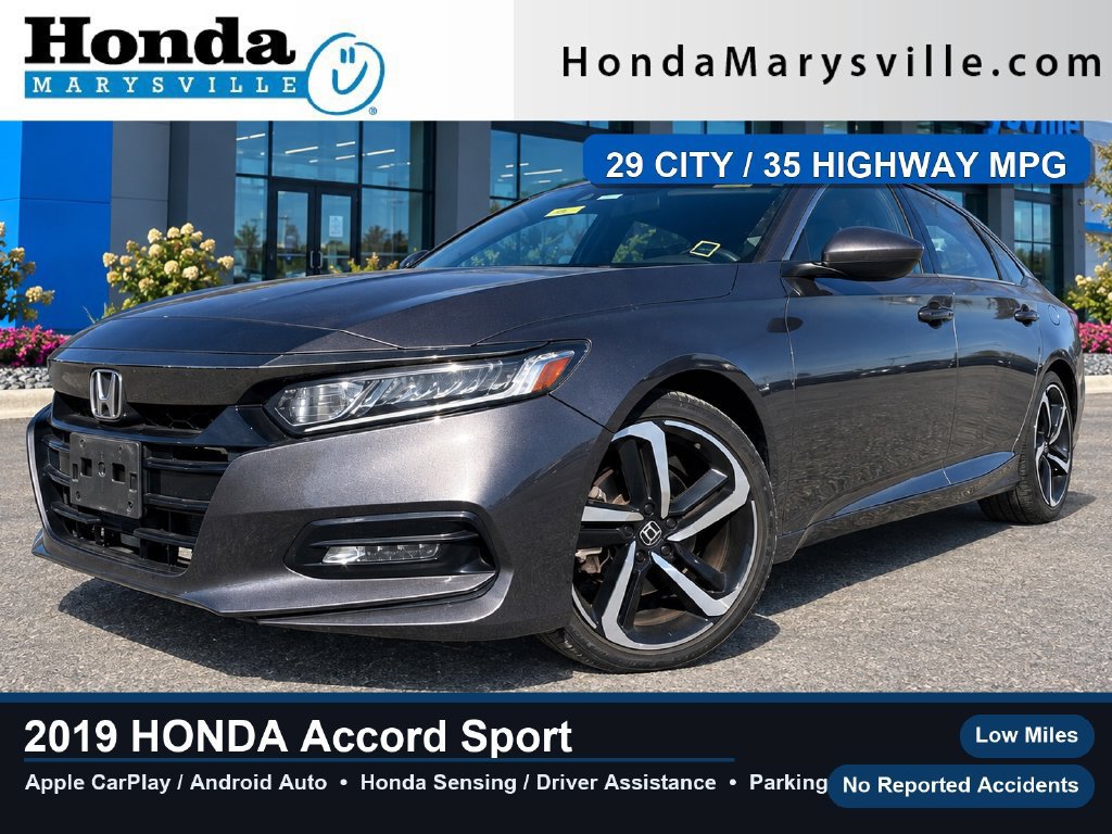 Used 2019 Honda Accord Sport