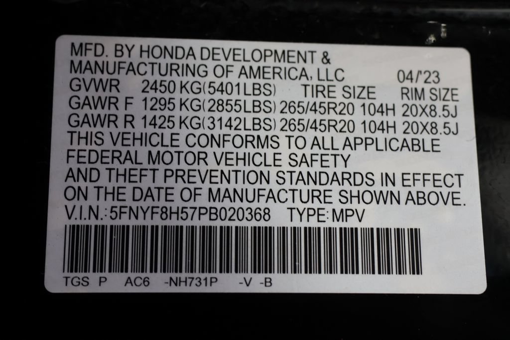 Used 2023 Honda Passport EX-L image 29