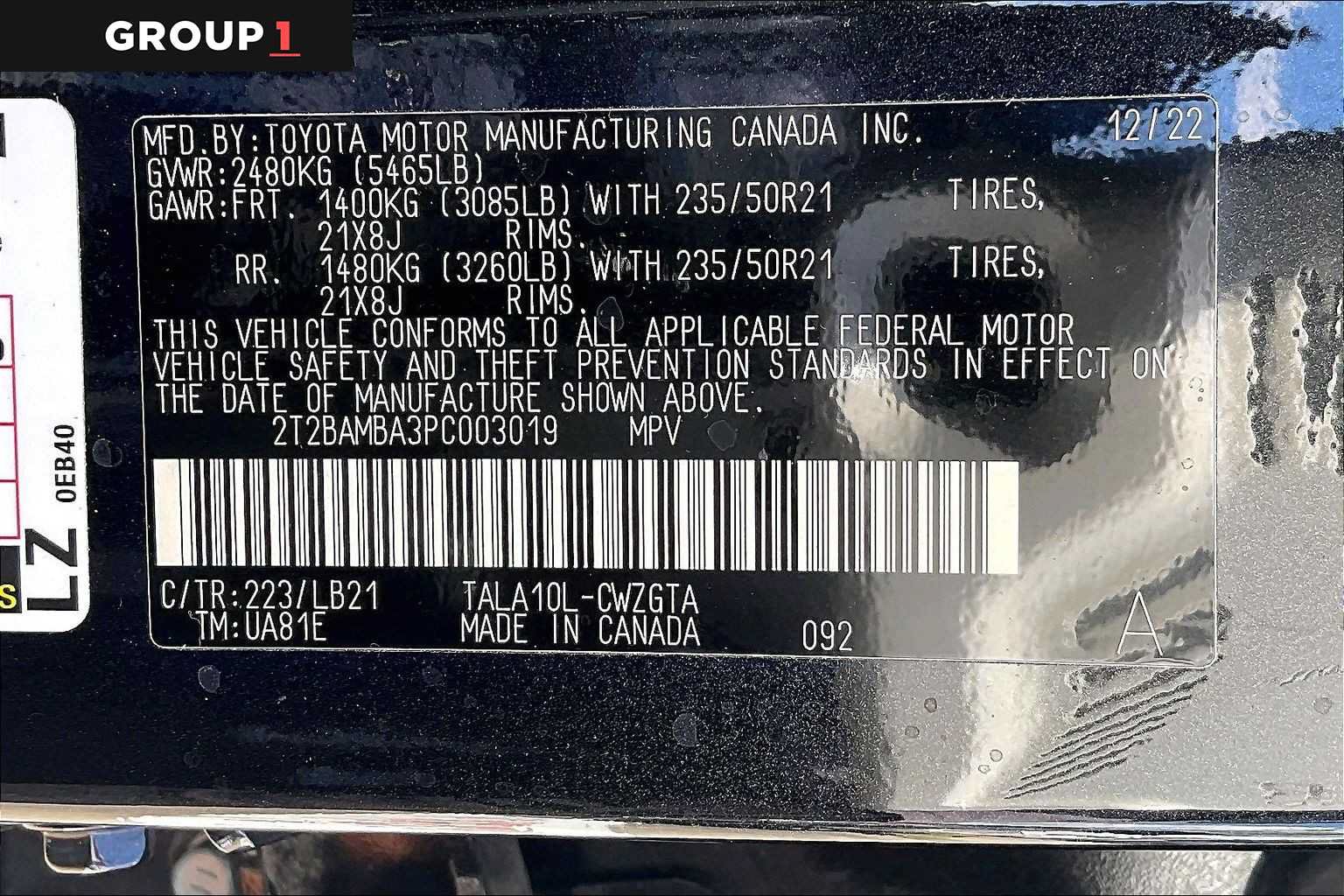 Certified 2023 Lexus RX 350 Premium Plus w/ Cold Area Package FWD image 34
