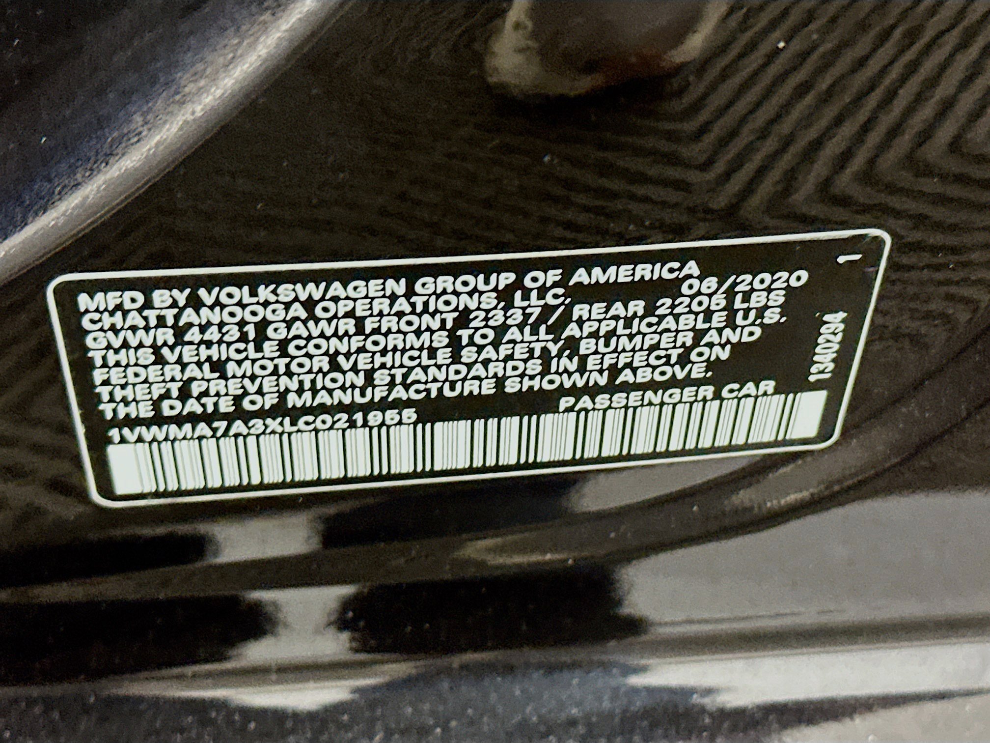 Used 2020 Volkswagen Passat 2.0T R-Line FWD image 12