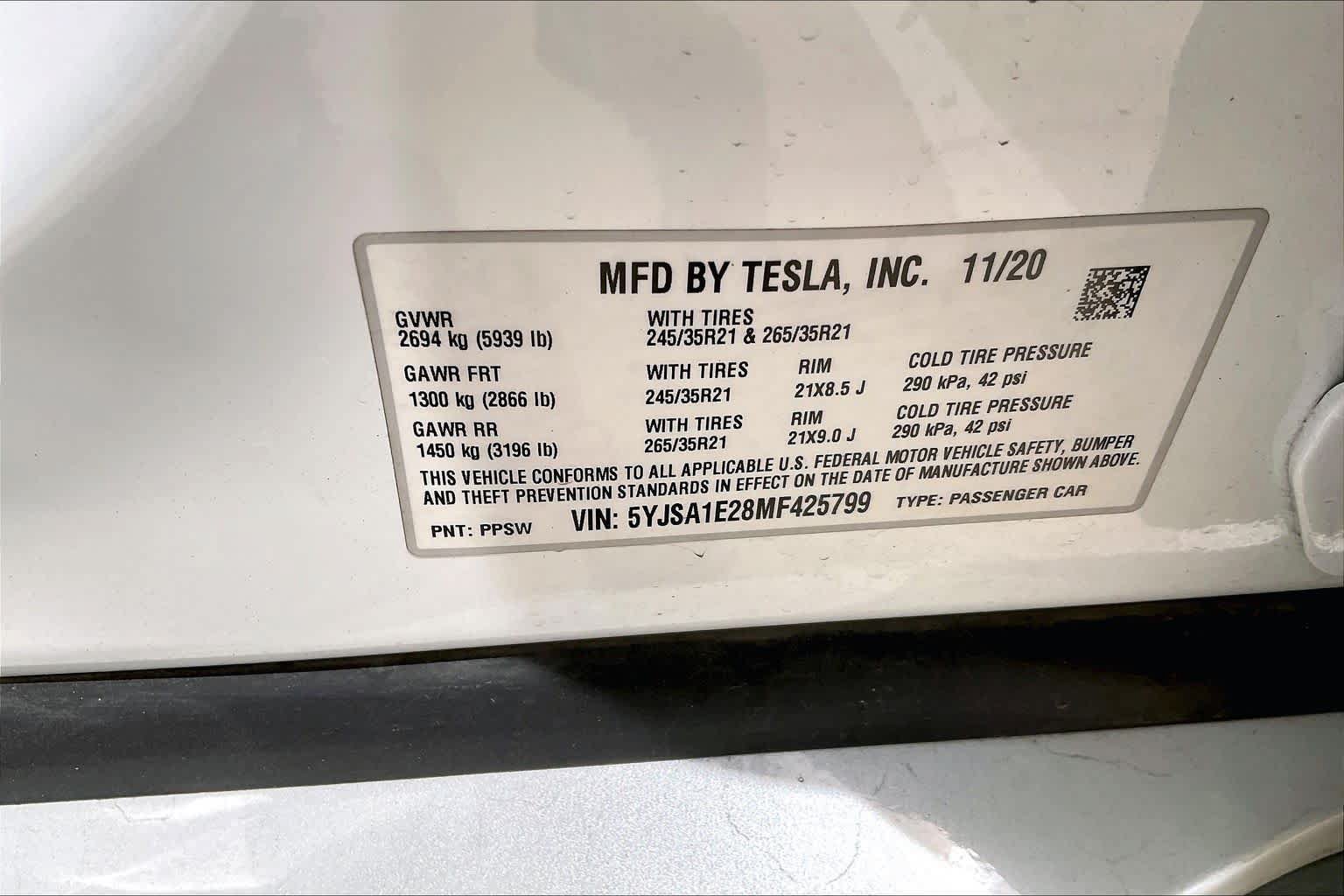 Used 2021 Tesla Model S Long Range Plus AWD/4WD image 33