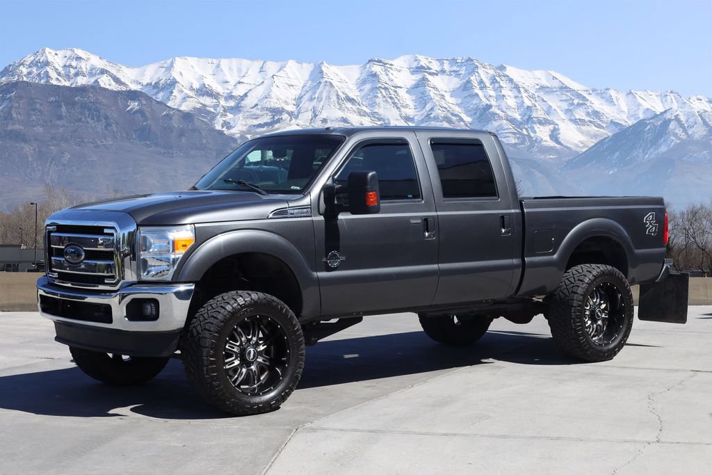 Used 2015 Ford F350 Lariat w/ Lariat Ultimate Package AWD/4WD image 2