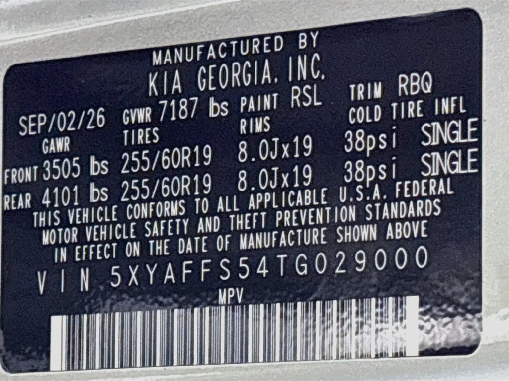 New 2026 Kia EV9 Wind AWD/4WD image 25
