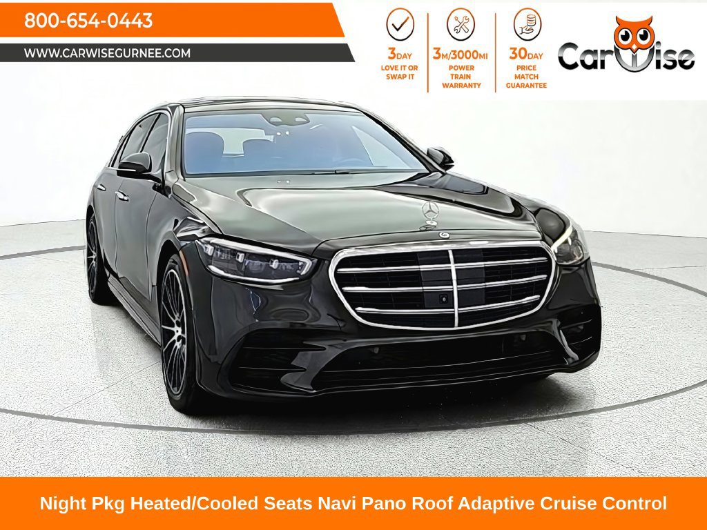 Used 2021 Mercedes-Benz S 580 4MATIC Sedan image 1