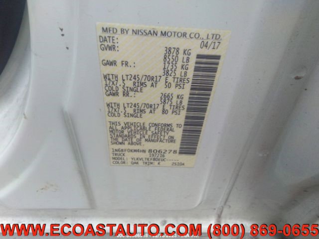 Used 2017 Nissan NV 1500 SV image 11