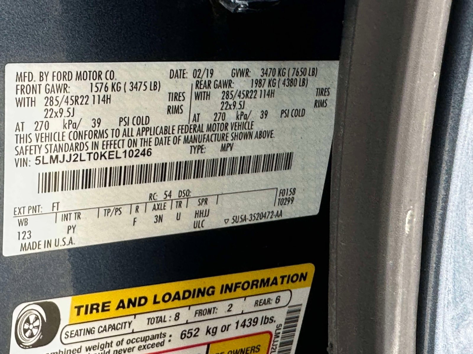 Used 2019 Lincoln Navigator Reserve w/ Cargo Package image 41