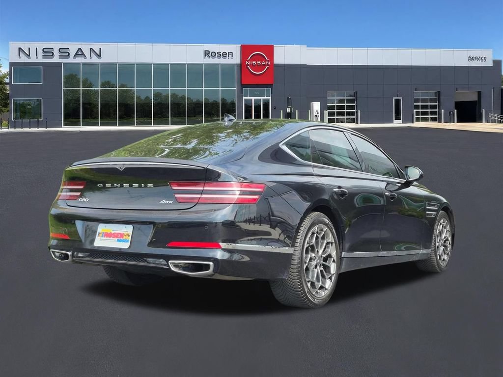 Used 2021 Genesis G80 2.5T w/ Advanced Package AWD/4WD image 3
