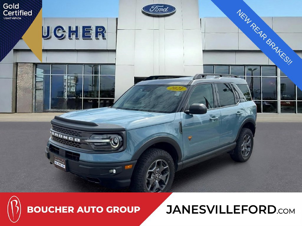Certified 2021 Ford Bronco Sport Badlands w/ Badlands Package