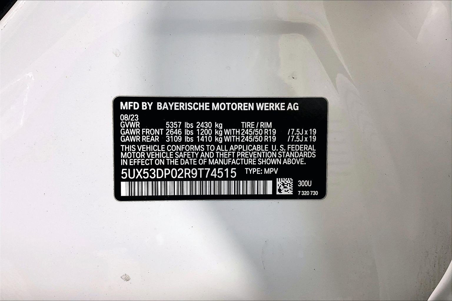 Certified 2024 BMW X3 xDrive30i w/ Premium Package image 38