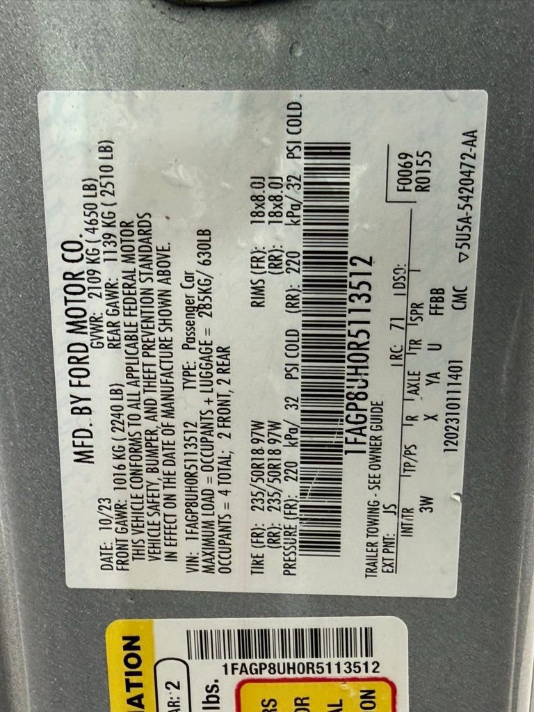 Used 2024 Ford Mustang Premium image 32