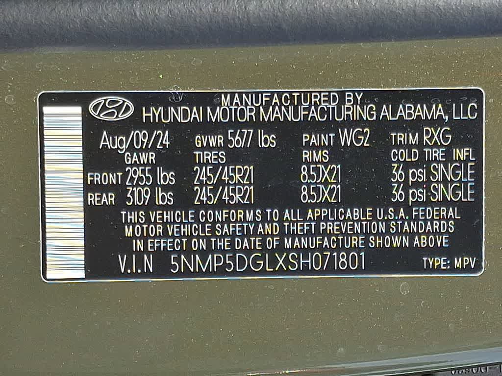 Used 2025 Hyundai Santa Fe Calligraphy AWD/4WD image 29