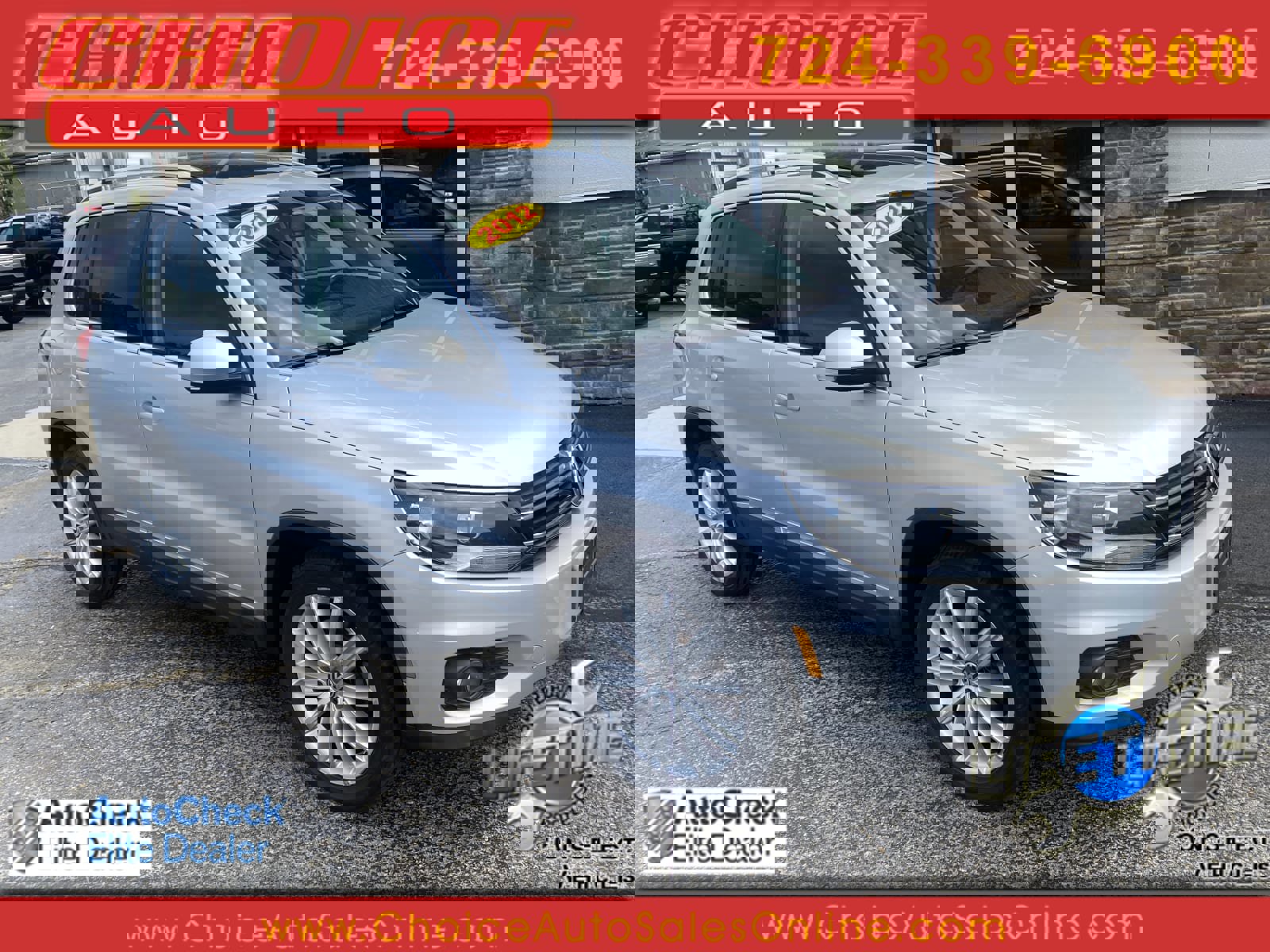 Used 2012 Volkswagen Tiguan SE