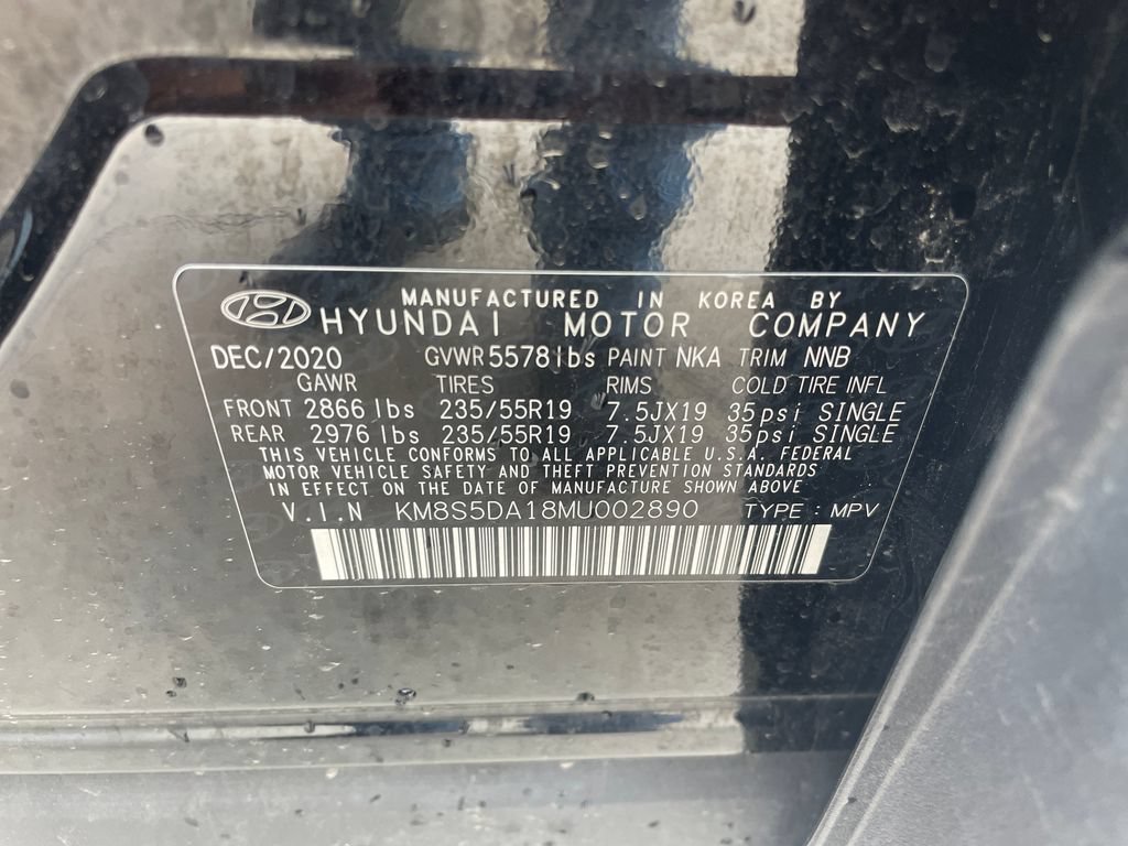 Used 2021 Hyundai Santa Fe Limited AWD/4WD image 30