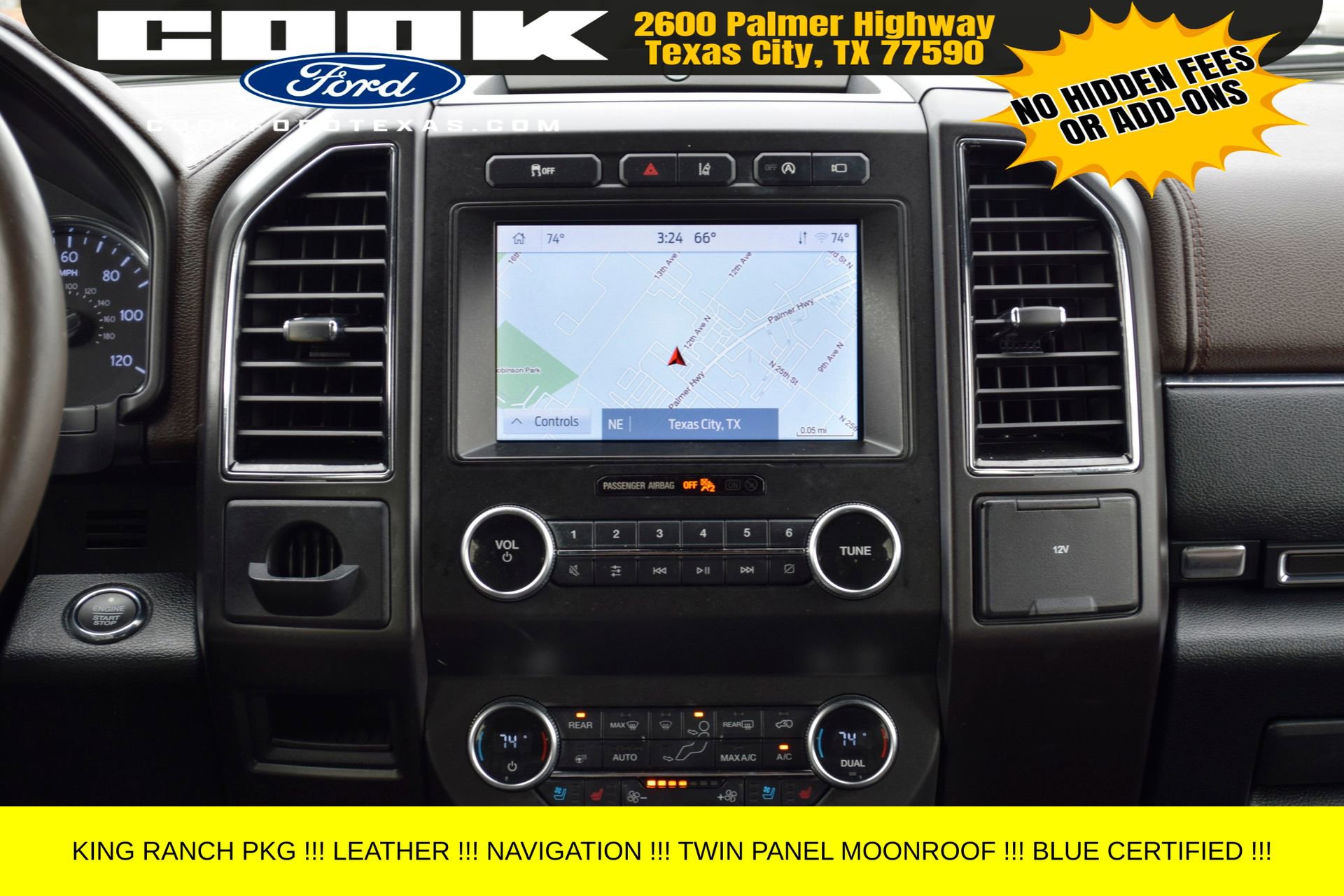 Certified 2020 Ford Expedition King Ranch w/ Cargo Package image 11