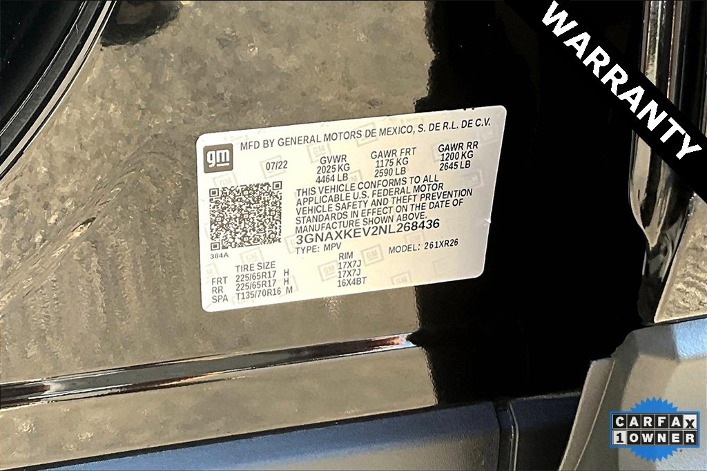 Used 2022 Chevrolet Equinox LT image 17