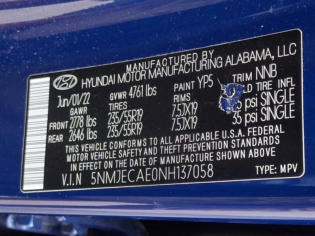 Used 2022 Hyundai Tucson Limited AWD/4WD image 27