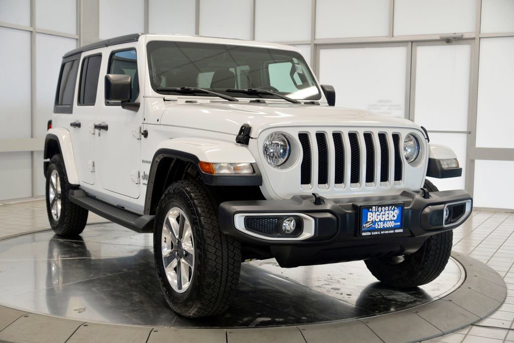 Used 2021 Jeep Wrangler Unlimited Sahara w/ Cold Weather Group image 2