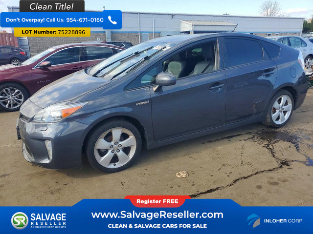 Used 2012 Toyota Prius Five w/ Advanced Technology Pkg FWD image 1