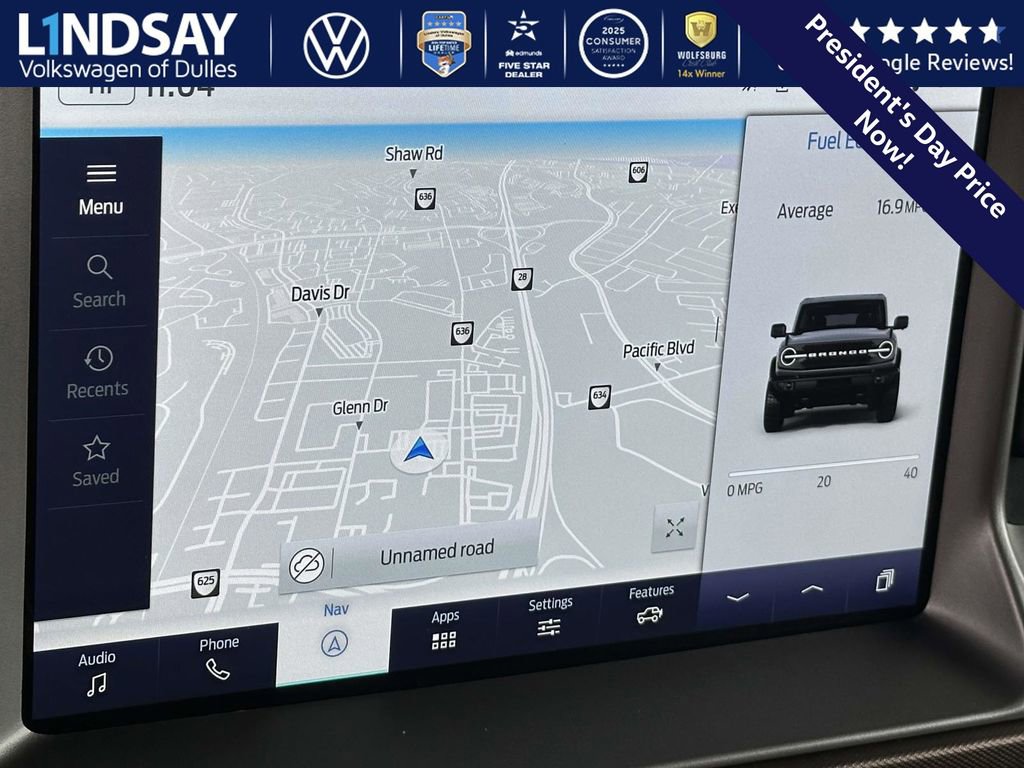 Used 2022 Ford Bronco Outer Banks image 15