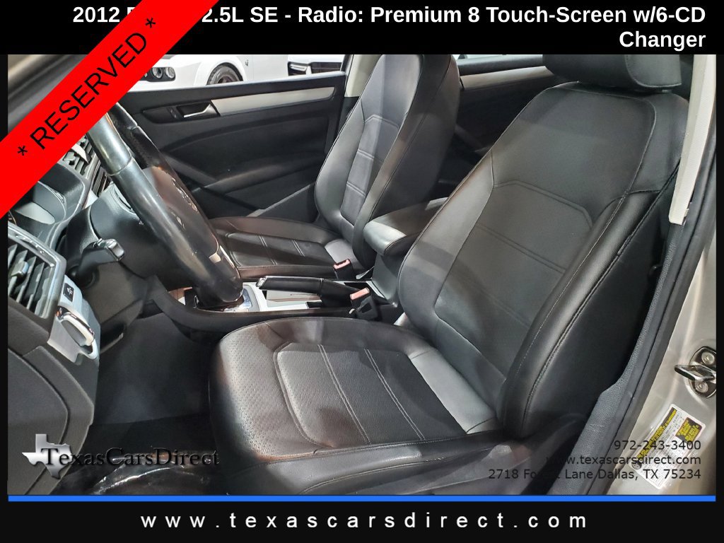 Used 2012 Volkswagen Passat 2.5 SE FWD image 6