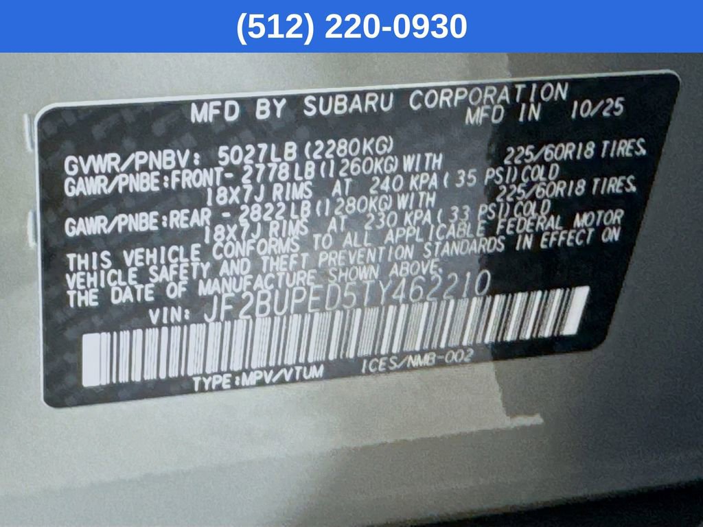 Used 2026 Subaru Outback Touring image 41