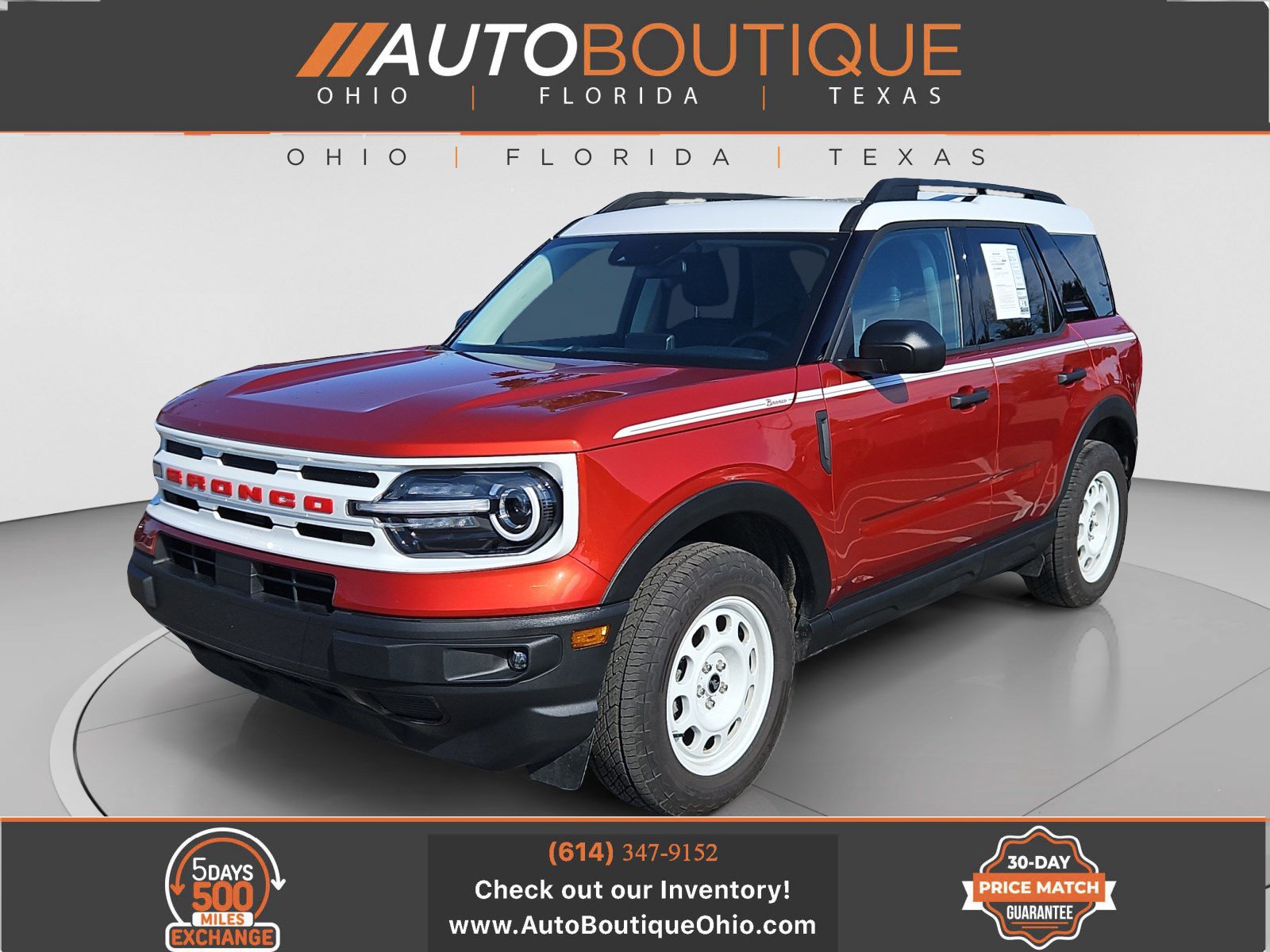 Used 2024 Ford Bronco Sport Heritage w/ Heritage Convenience Package AWD/4WD image 1