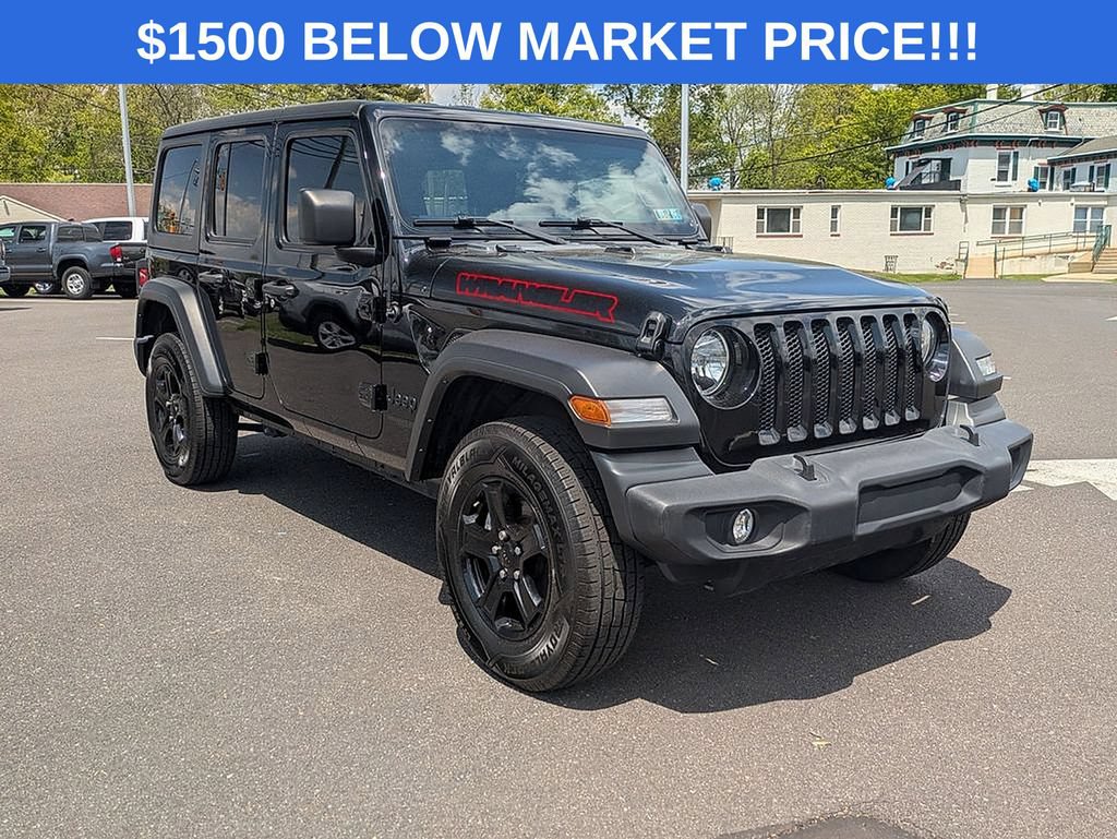 Used 2022 Jeep Wrangler Unlimited Sport AWD/4WD image 3